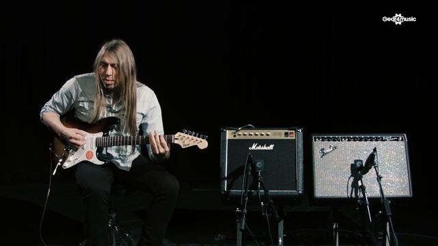 Squier Bullet Stratocaster w/ Trem, Brown Sunburst | Gear4music demo смотреть онлайн