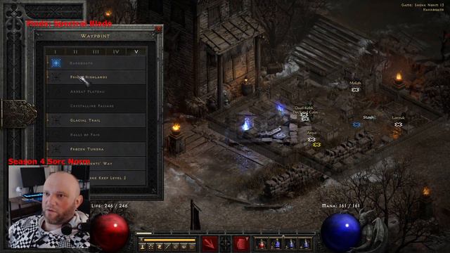 Diablo 2 Resurrected: Ladder Season 4: 24-28 Sorc Norm Shenk Runs смотреть онлайн