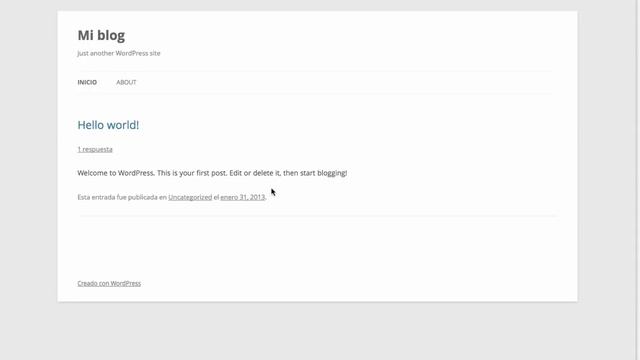 Crear Blog con Wordpress en 2 minutos смотреть онлайн
