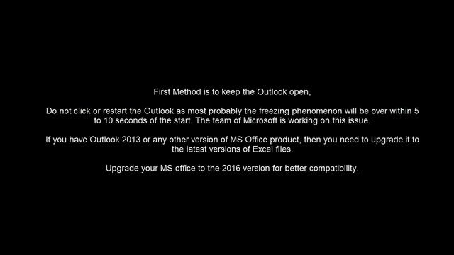 SOLVED: Outlook 2016 Freezes When Previewing Excel Files смотреть онлайн
