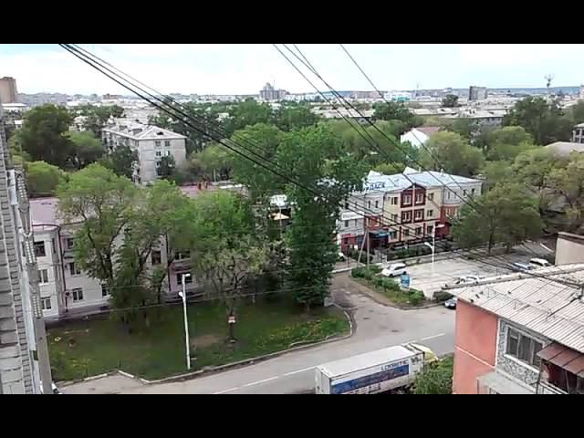 Благовещенск, вид из дома Ленина 55 смотреть онлайн