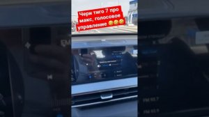 Chery tiggo 7 PRO MAX голосовое управление ?
