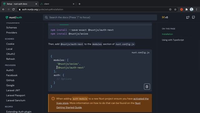 Nuxt Authentication with Laravel Sanctum смотреть онлайн