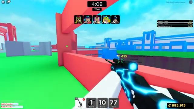 Фармлю на ТУРЕЛЬ со спонсорами канала RED CAT | Paintball roblox | Пейнтбол роблокс смотреть онлайн