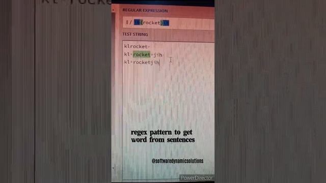 regex pattern get word from sentences смотреть онлайн