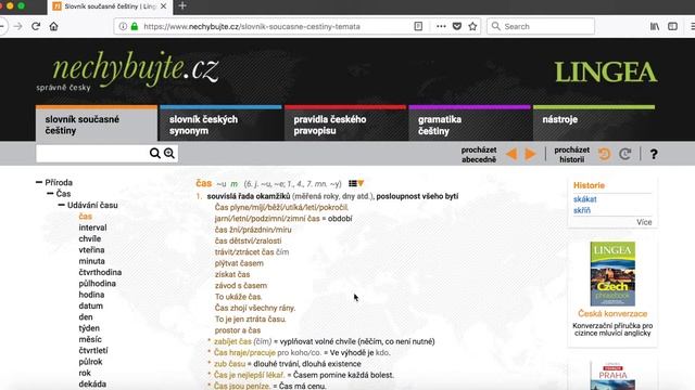 Бесплатный онлайн-словарь чешского языка nechybujte.cz смотреть онлайн