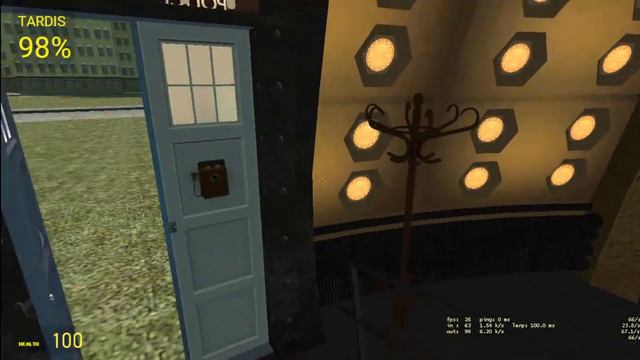 GMOD Doctor Who - Tardis with only one opening door смотреть онлайн