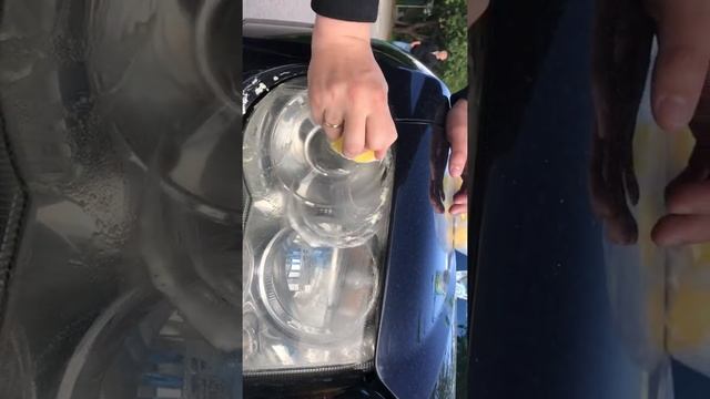 Полировка фар лимоном и содой смотреть онлайн