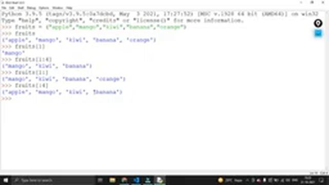 Python Tutorial for Beginners in Hindi | Tuple in Python and Its Method смотреть онлайн