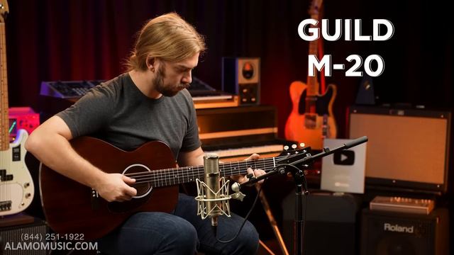 The Guild M-20: The Best Small Body All-Mahogany Guitar?! смотреть онлайн