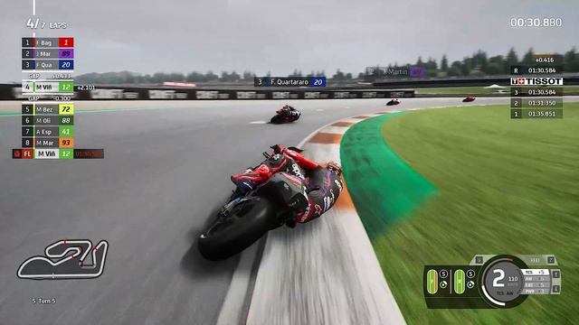 MotoGP 23 120% EXTREME Difficulty | ValenciaGP MotoGP Race | Ultra High Graphics Gameplay (4K 60FPS