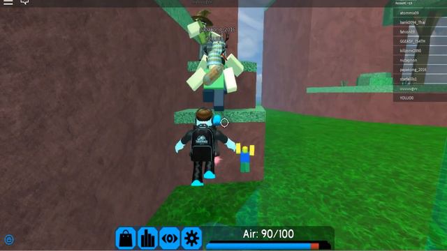 Чуть не утонул в воде/Roblox смотреть онлайн