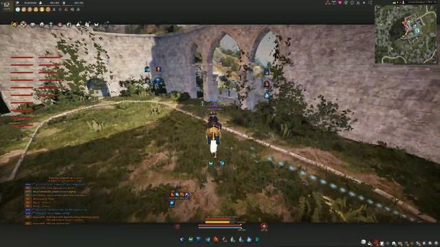 Black Desert Online залёт к Кальф замок смотреть онлайн