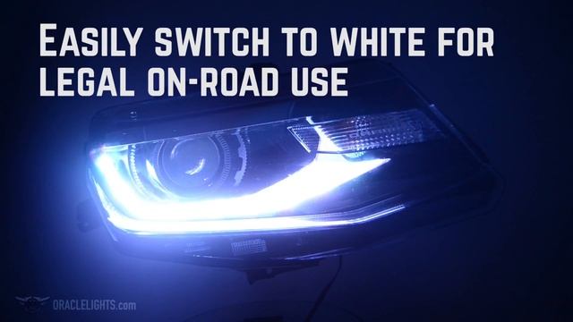 ORACLE Lighting 6th Gen Camaro ColorSHIFT DRL Upgrade Kit- 2016+ Camaro Demo Video смотреть онлайн