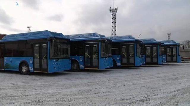 Партия вместительных городских и пригородных автобусов поступила в Кузбасс смотреть онлайн