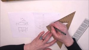 Технический рисунок детали #черчение #технический_рисунок #для_обучающихся