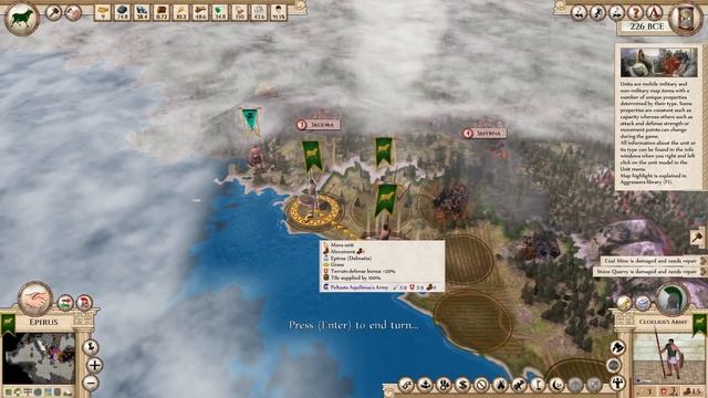 Let's Play Aggressors Ancient Rome #14: Vorstoß Nach Norden (Epirus)