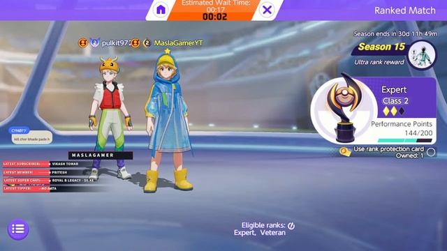 ? Pokemon Unite India LIVE [Hindi] | ? RANK TIME ? смотреть онлайн