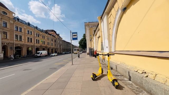 ⁴ᴷ Saint Petersburg, ??Russia, Gostiny Dvor, Nevsky - Sadovaya / Санкт-Петербург, Гостиный двор