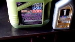 Тест масла Ликви Моли 5w40 Мобил 1 0w40 Часть 1