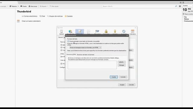 Video-Tutorial Habilitar envío en HTML en los correos con Thunderbird смотреть онлайн