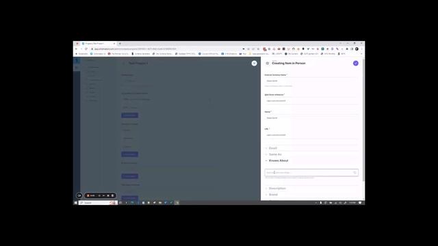 Schematect Schema Builder Tutorial - Person Schema смотреть онлайн