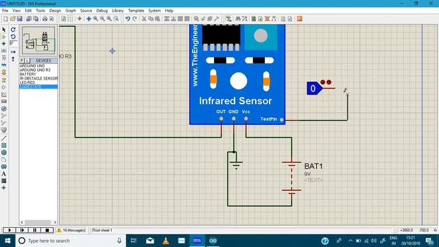 How to Add IR Sensor in Proteus смотреть онлайн
