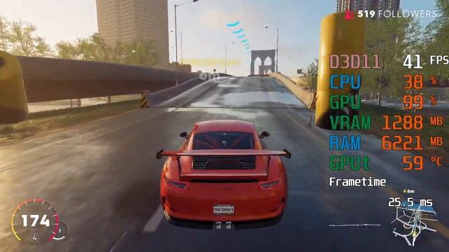 Radeon Vega 11 Graphics -- AMD Ryzen 5 3400G -- The Crew 2 FPS Test смотреть онлайн