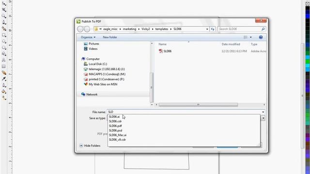 Saving pdf Files in CorelDRAW Tutorial - смотреть онлайн
