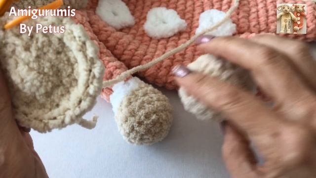 Borrego manta de apego para bebe en crochet amigurumis by Petus (English subtitles) смотреть онлайн