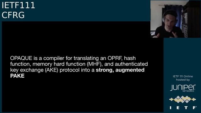 IETF111-CFRG-20210730-2300 смотреть онлайн