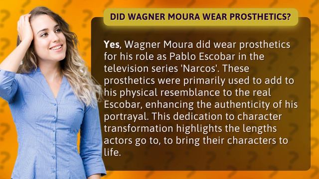 Did Wagner Moura wear prosthetics? смотреть онлайн