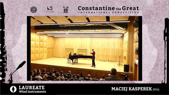 Maciej Kasperek / Laureate - Wind instruments смотреть онлайн