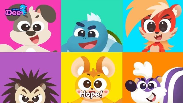 Giant Rabbit Game | Help! Animal Heroes! ? | Learn shapes | Dragon Dee Games for Children смотреть онлайн