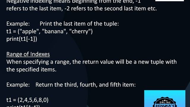 Tuples in Python- part1 смотреть онлайн