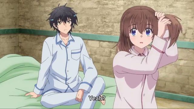 Takatou sleeping on Tomochika's oppai | sokushi cheat ga saikyou sugite ep 6 смотреть онлайн