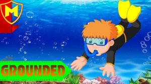 Grounded ➤ КАК СДЕЛАТЬ АКВАЛАНГ  / СФЕРИЧЕСКИЙ ШЛЕМ и ЛАСТЫ.mp4