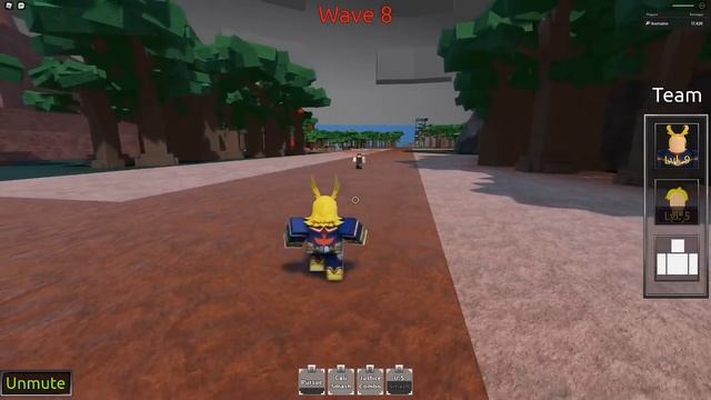 HAVE NO FEAR FOR I AM HERE! | Roblox Anime Mania All Might смотреть онлайн