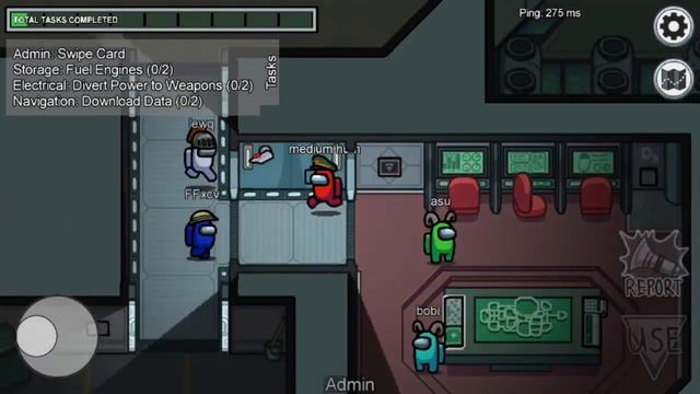 AMONG US win without do any thing fun gameplay ( Medium human) смотреть онлайн