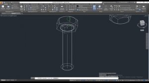 Как создать в автокаде 3D модель болта. AutoCad 3D Болт. АвтоКадда 3Д Болтни ясаш