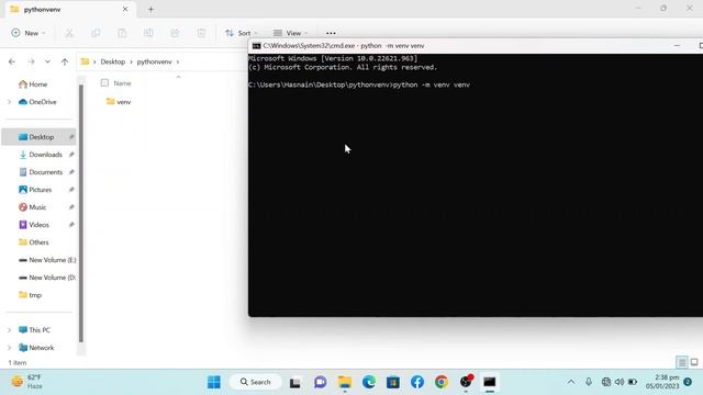 How to create a Python virtual environment for a new project смотреть онлайн
