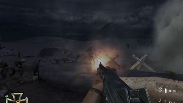 Прохождение игры Call of Duty 2 (3 часть) смотреть онлайн