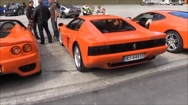 Ferrari 512 TR- Startup and sound! смотреть онлайн