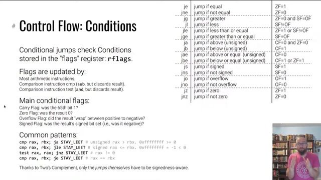 pwn college - Assembly Crash Course - Control Flow смотреть онлайн