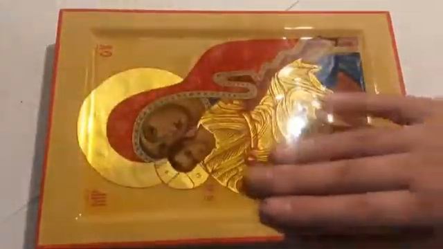 Олифление иконы. смотреть онлайн