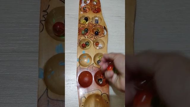Mancala/Sungka wooden games#satisfying #asmr #short#games#shorts смотреть онлайн