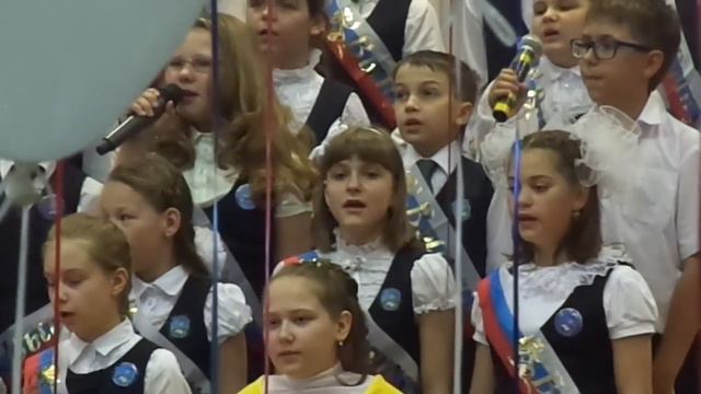 Выпускной из началки гимназия №44 г. Новокузнецк 2015г. смотреть онлайн