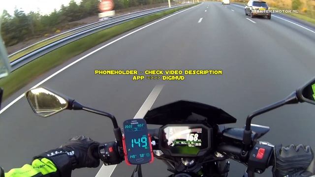 2020 Kawasaki Z650 TOP SPEED (+ GPS TOP SPEED) A2 35kW