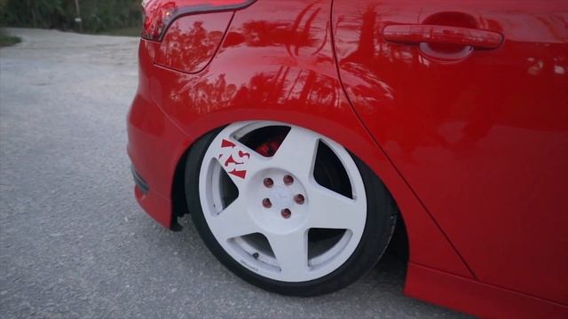 Bagged Ford Focus ST