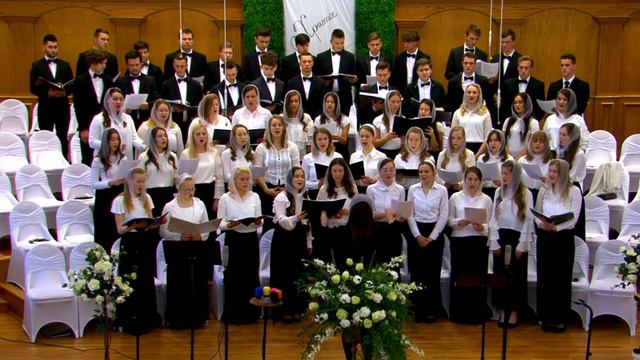 Молодёжный Хор - Слушай земля ! Песнь звучит воскресенья -  4/21/19 - Ebenezer Church